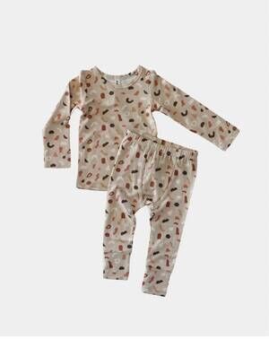 NEW BABYSPROUTS kid's confetti set in beige